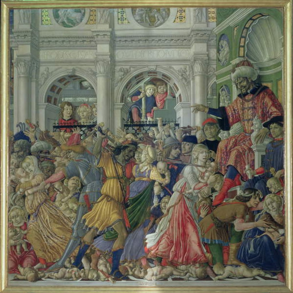 Detail of The Massacre of the Innocents, 1482 by Matteo di Giovanni di Bartolo