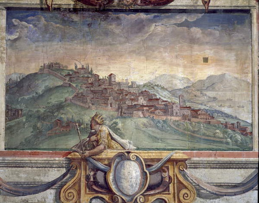 Detail of Bedroom by Nanni di B. Bigio & Bartolomeo Ammannati