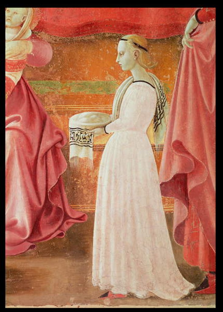 Detail of The Birth of the Virgin by Paolo Uccello