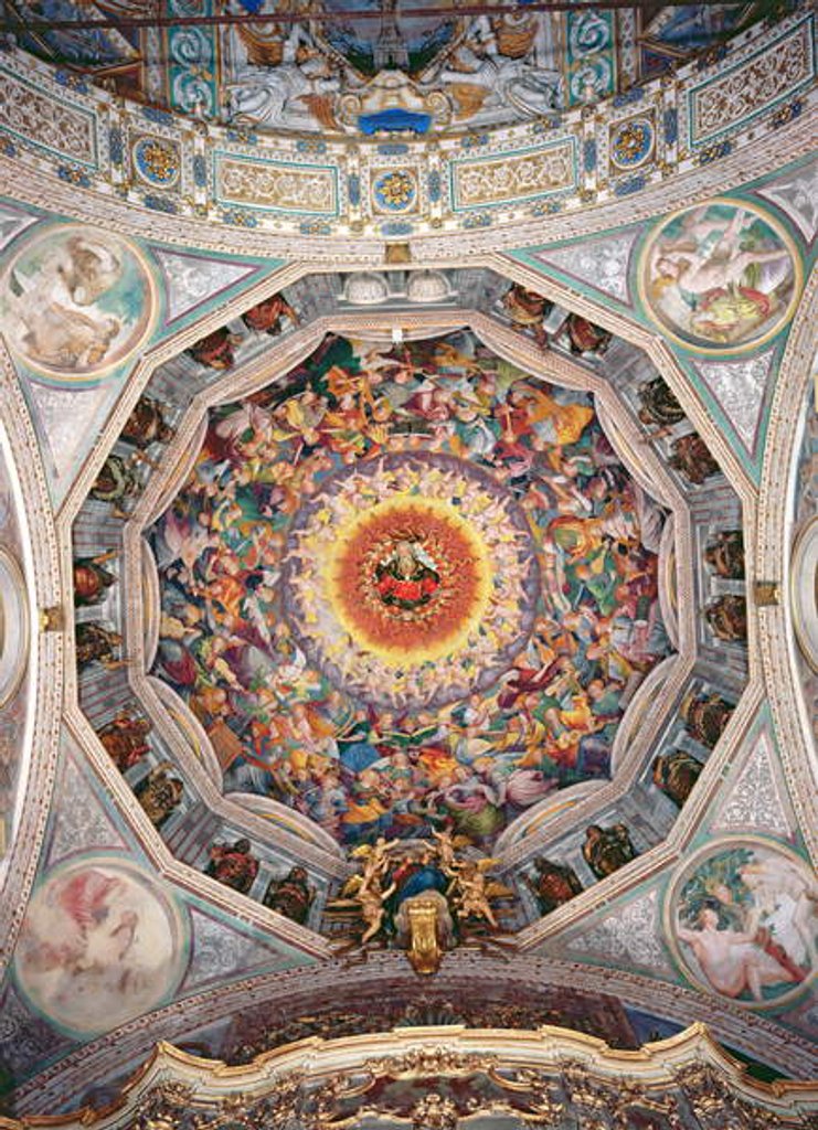 Detail of The Concert of Angels by Gaudenzio Ferrari