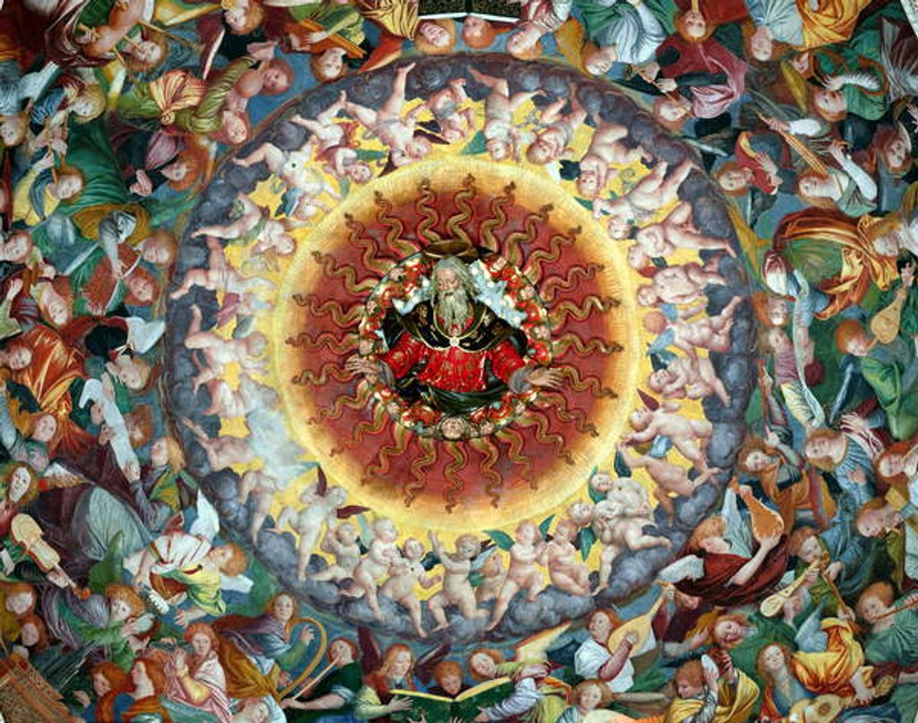 Detail of The Concert of Angels by Gaudenzio Ferrari