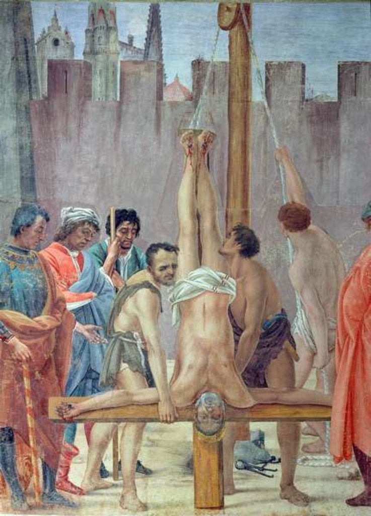 Detail of Martyrdom of St. Peter c.1484-85 by Filippino Lippi