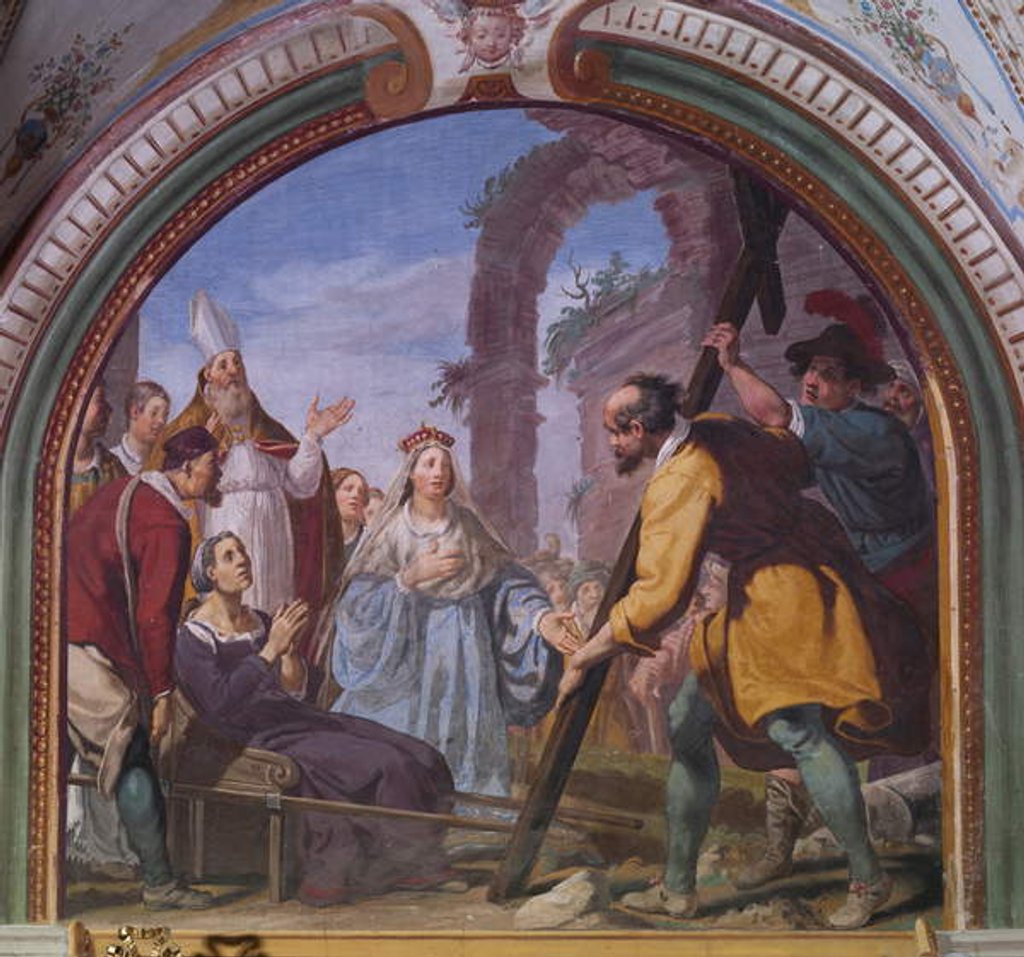 Detail of Saint Helena by Domenico Pugliani