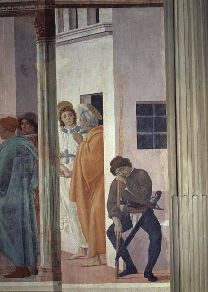 Detail of St. Peter Freed from Jail, c.1480 by Filippino Lippi