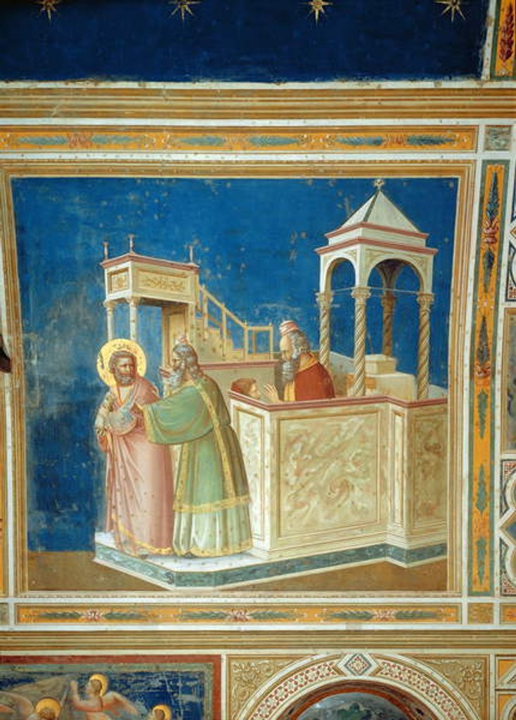 Detail of The Expulsion of Joachim from the Temple, c.1305 by Giotto