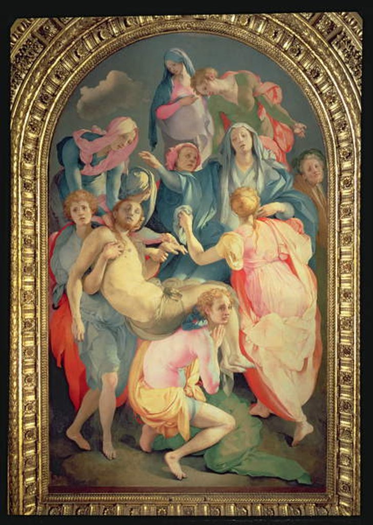 Detail of The Deposition of Christ, 1525-28 by Jacopo Pontormo