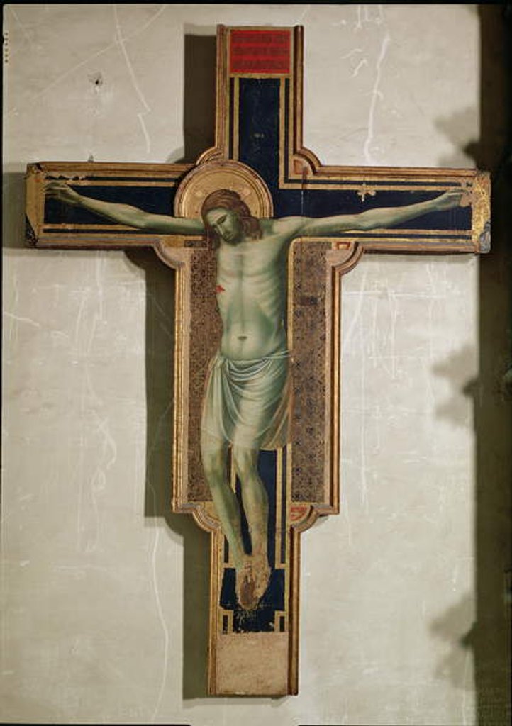 Detail of Crucifix from the Chapel of Isotta degli Atti, c.1312 by Giotto