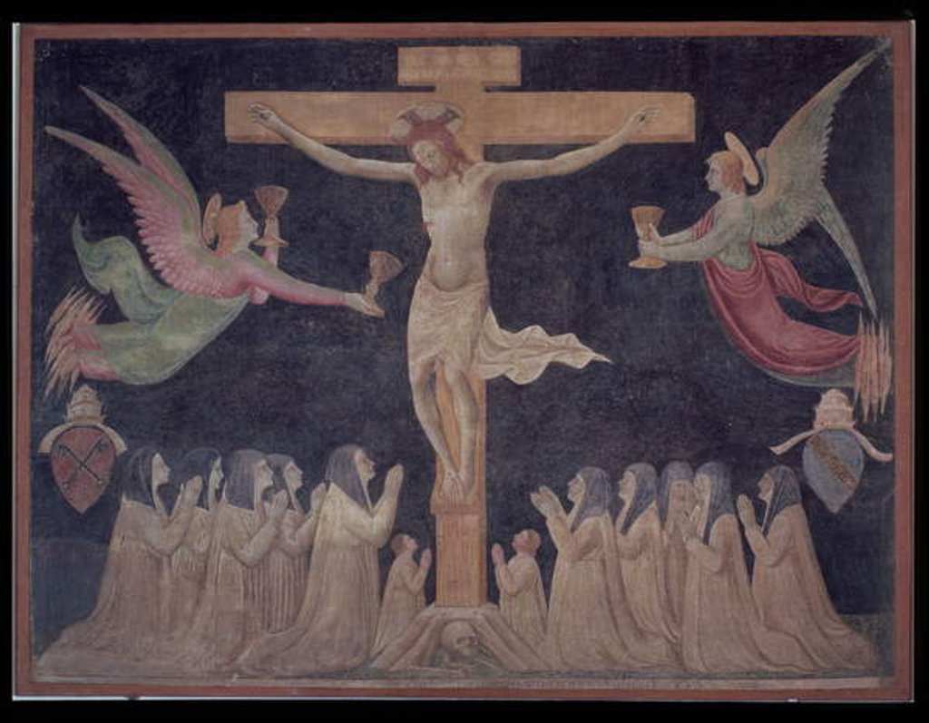 Detail of Crucifixion, c.1448 by Paolo di Stefano Badaloni Schiavo