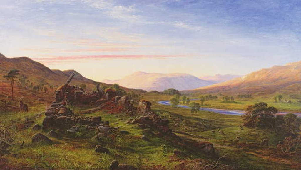 Detail of The Braes of Balquidder, 1860 by Waller Hugh Paton