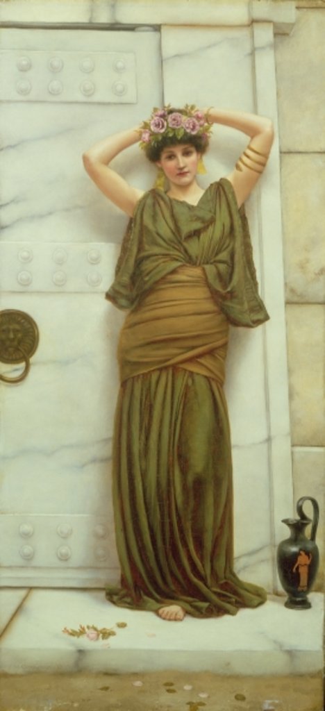 Detail of Ianthe, 1889 by John William Godward