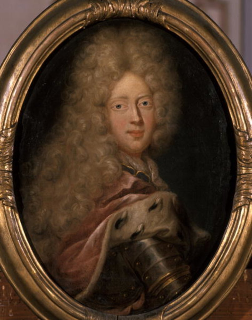 Detail of Portrait of Anton Ulrich, Duke of Meiningen by German School