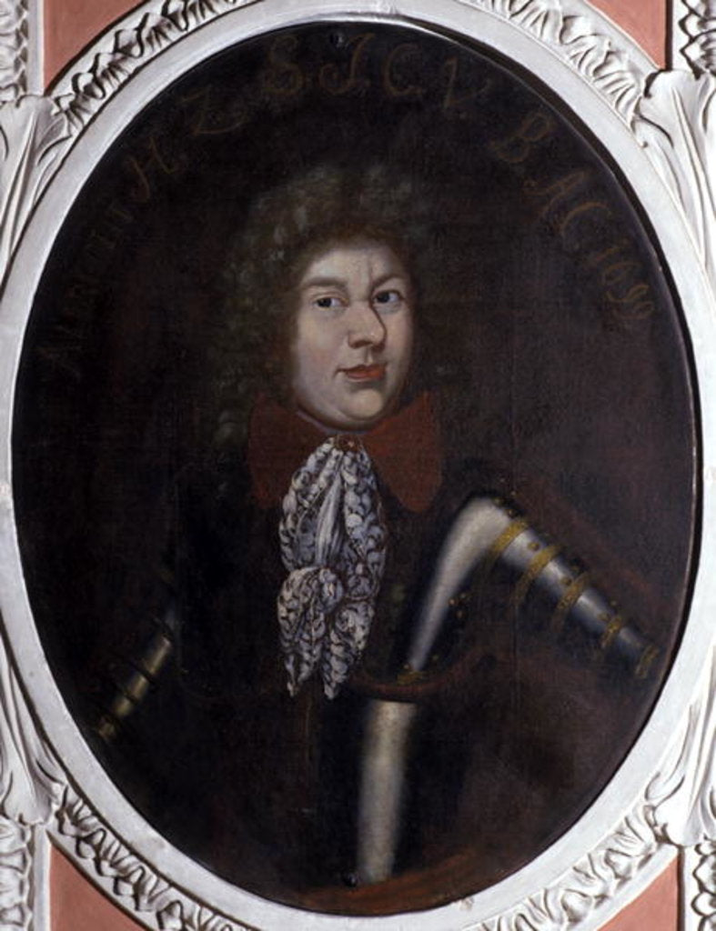 Detail of Albrecht von Coburg, Duke of Saxony, Cleve and Berg by German School