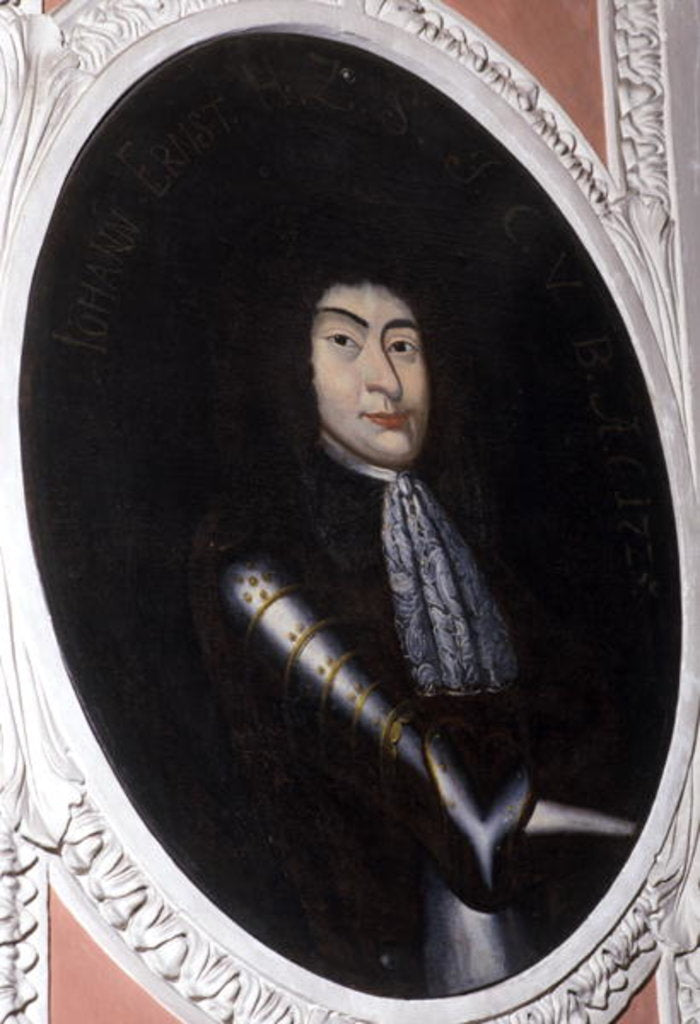 Detail of Johann Ernst von Saalfeld, Duke of Saxony, Juelich, Cleve and Berg by German School