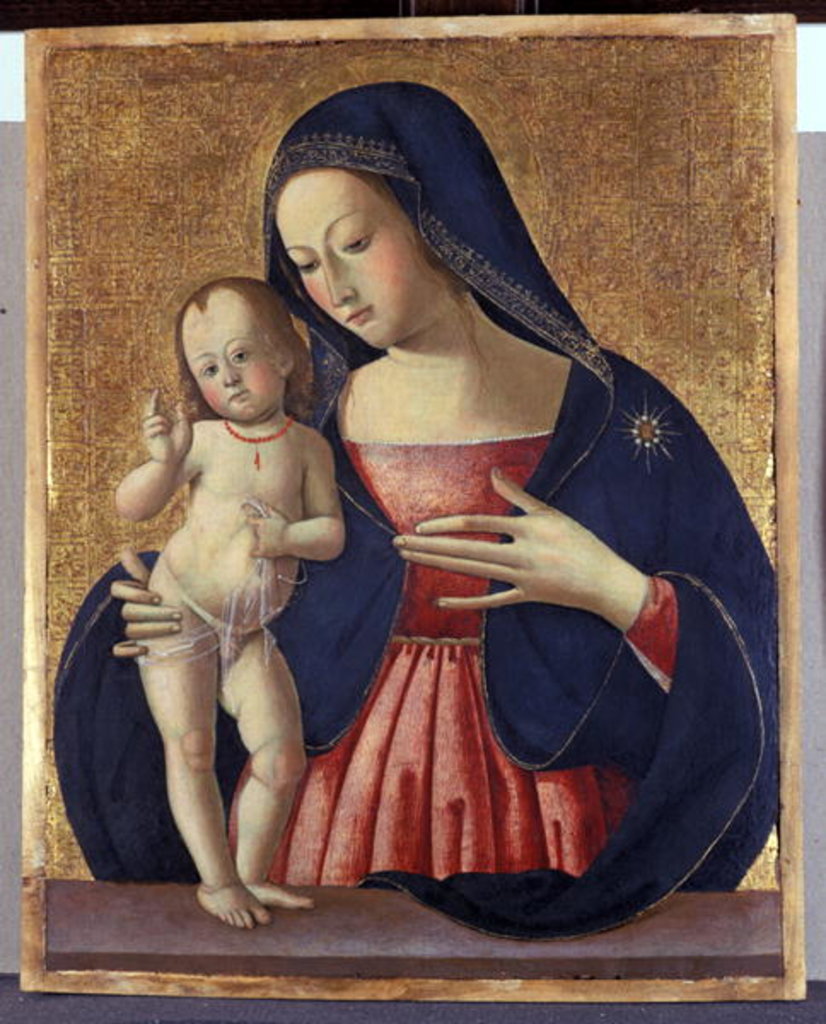 Detail of Madonna and Child, c.1500 by Italian School