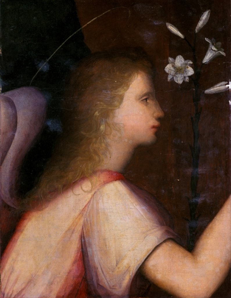 Detail of Archangel Gabriel by A. Piccinelli