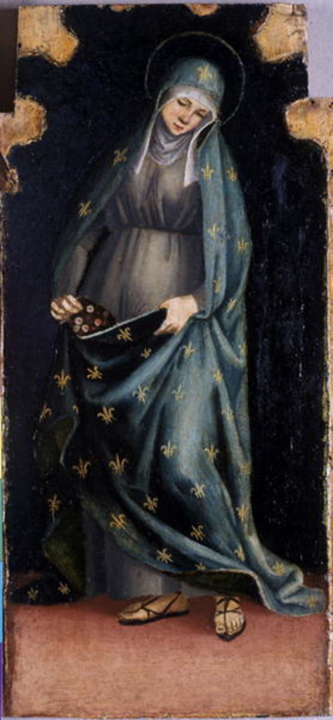 Detail of St. Casilda, c.1515-20 by Luca Signorelli