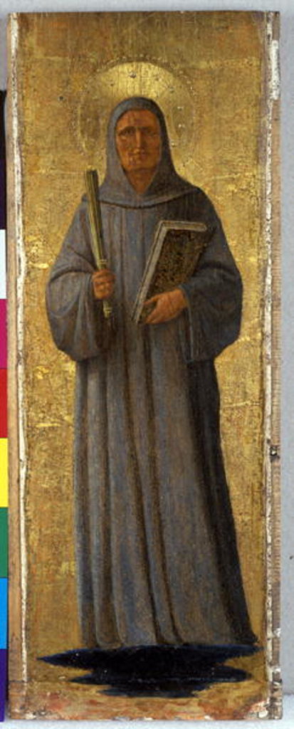 Detail of St. Bernard of Clairvaux, c.1435-40 by Fra Angelico