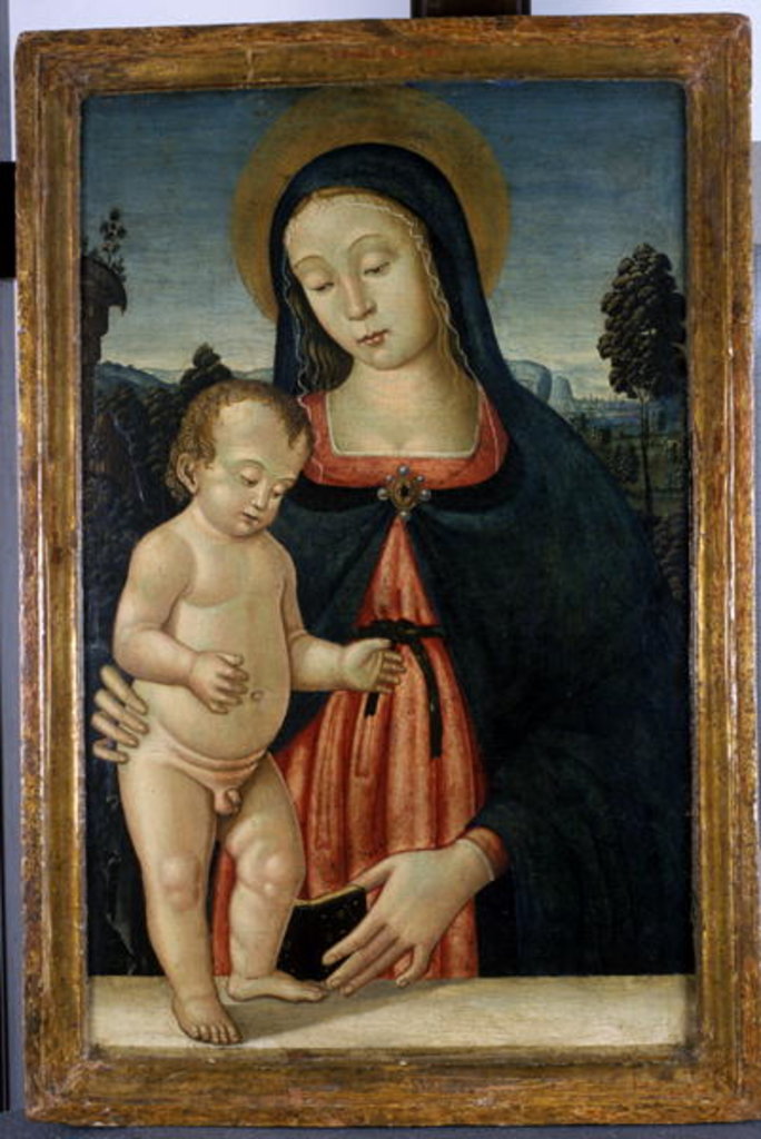 Detail of Madonna and Child, c.1500 by Italian School