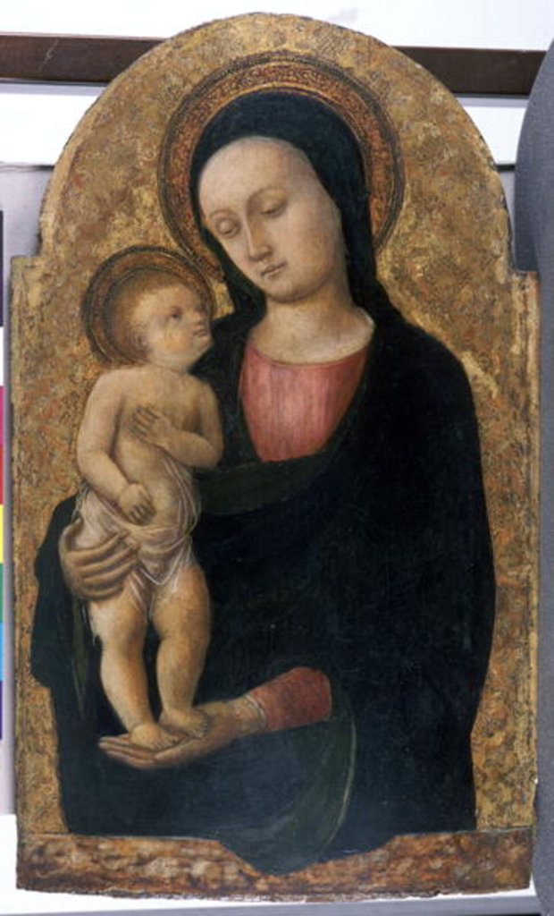 Detail of Madonna and Child, c.1450/60 by Antonio Vivarini