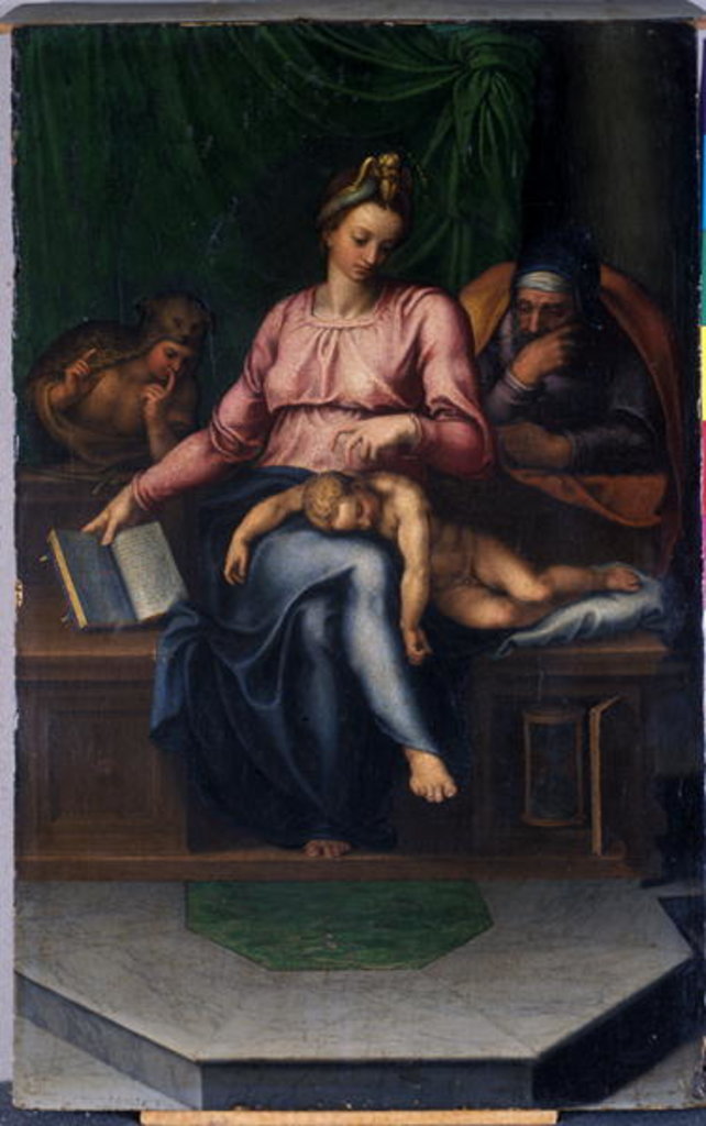 Detail of Il Silenzio, c.1560 by Marcello Venusti