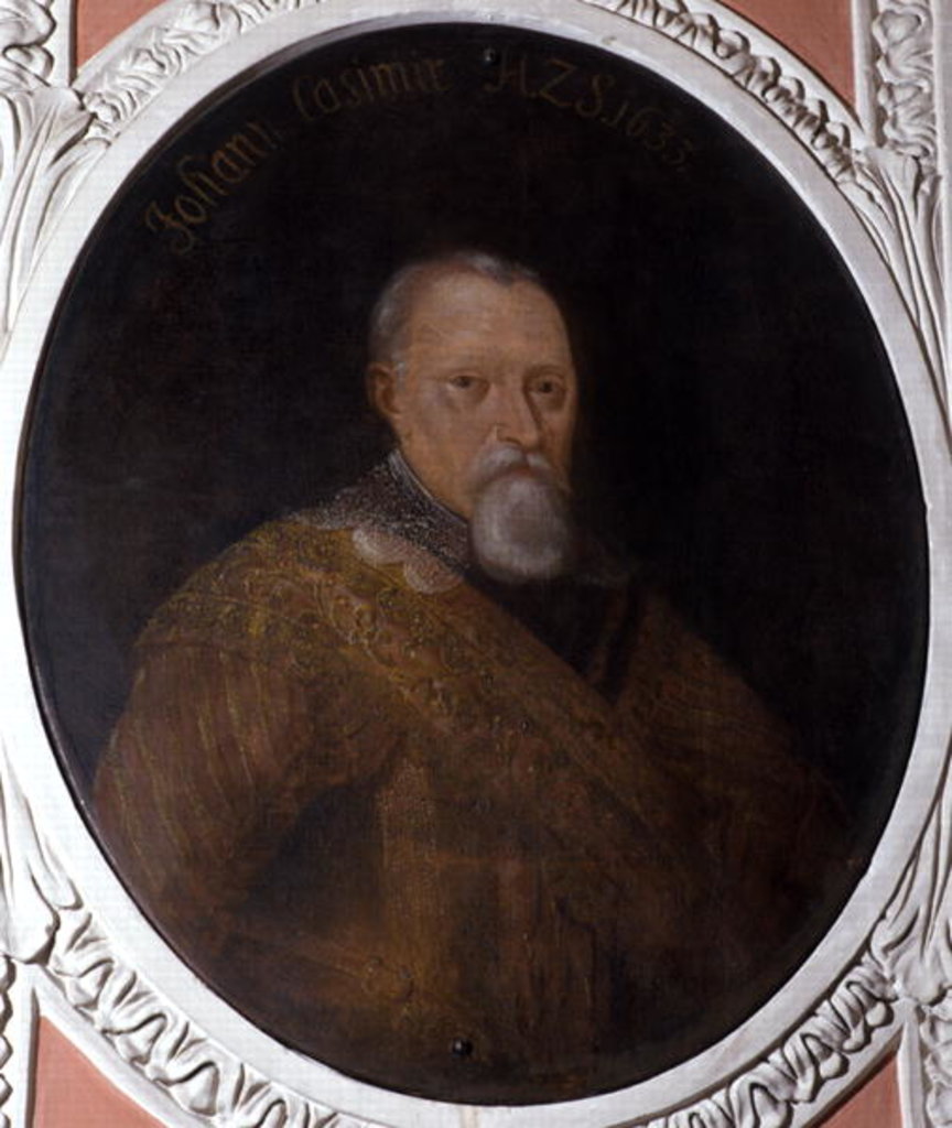 Detail of Johann Casimir von Coburg, Duke of Saxony, 1633 by German School