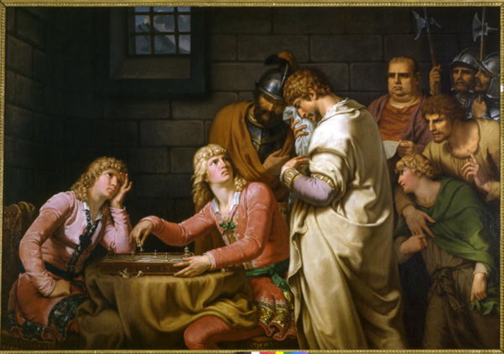 Detail of Conrad of Swabia, 1784 by Johann Heinrich Wilhelm Tischbein