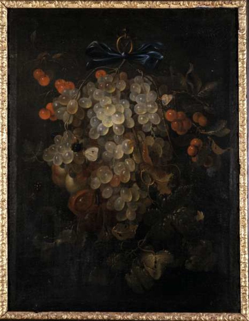 Detail of Still life with Fruit, 1701-1800 by School German