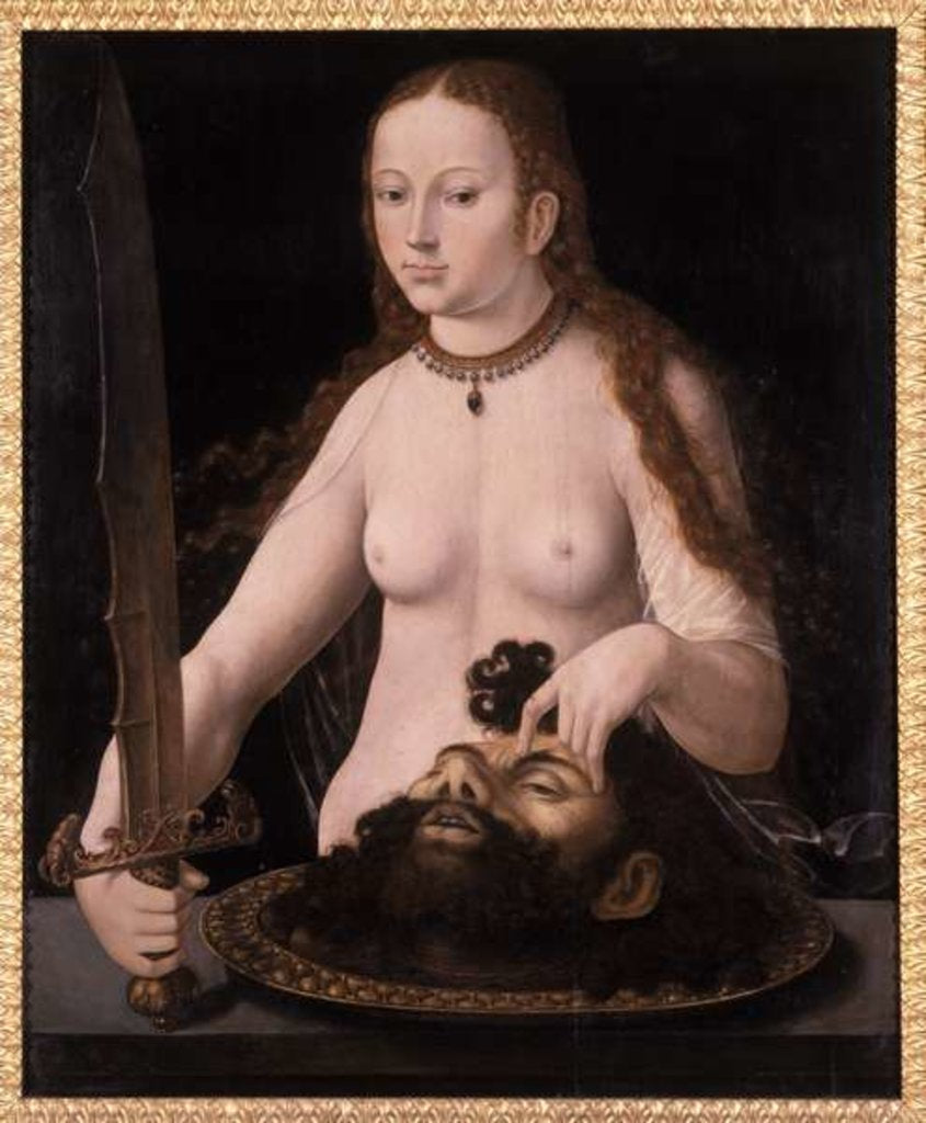 Detail of Judith with the head of Holofernes, 1530 by School Netherlandish