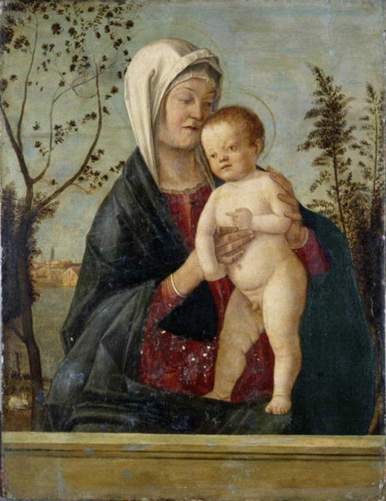 Detail of Madonna and Child, c.1510 by Marco Basaiti