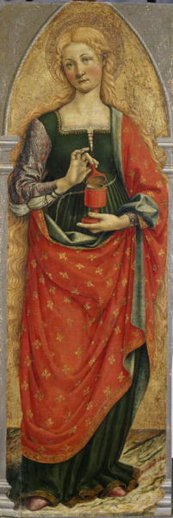 Detail of St. Mary Magdalene, c.1480 by Master of the Gardner Annunciation
