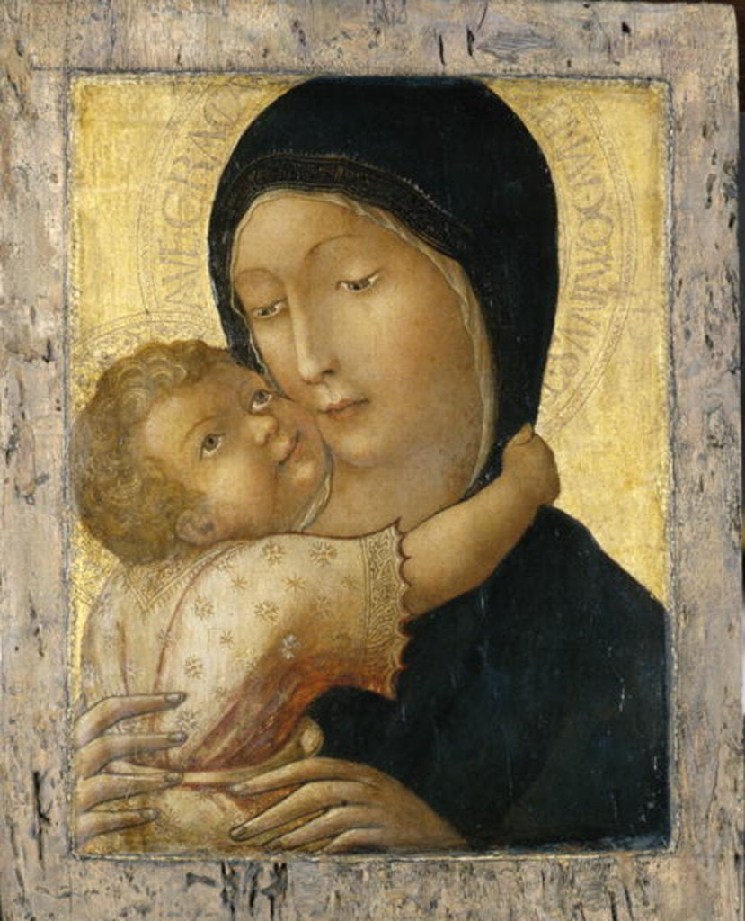 Detail of Madonna and Child, c.1470 by Liberale da Verona