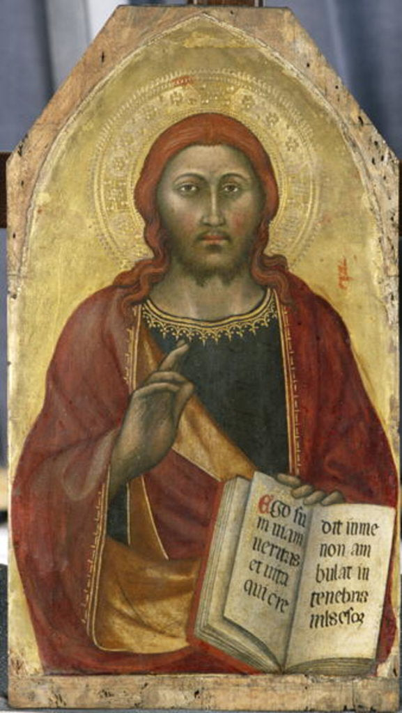 Detail of Christ Blessing, c.1400 by Taddeo di Bartolo
