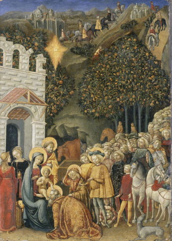 Detail of The Adoration of the Magi, c.1475-80 by Master of Stratonike