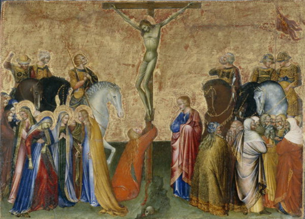 Detail of The Crucifixion of Christ, c.1426 by Giovanni di Paolo di Grazia