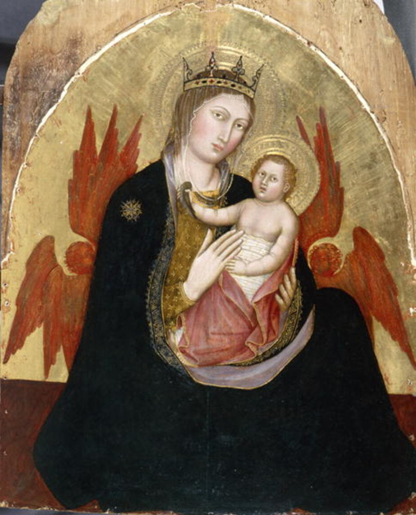 Detail of Madonna dell'Umilta, c.1400 by Taddeo di Bartolo