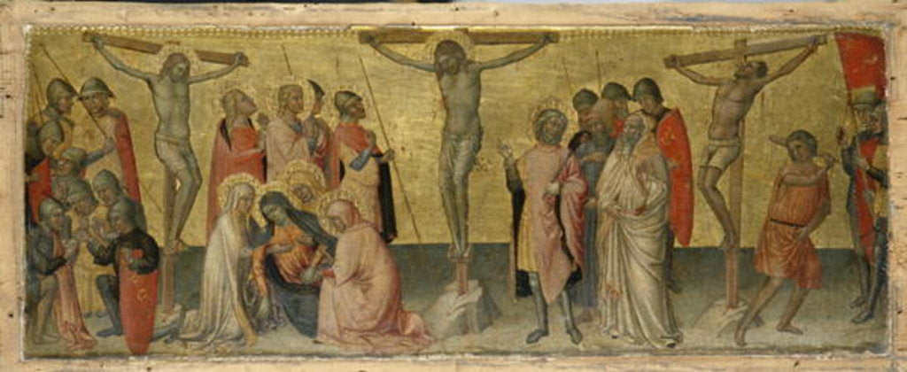 Detail of The Crucifixion of Christ, c.1390 by Martino di Bartolomeo di Biagio