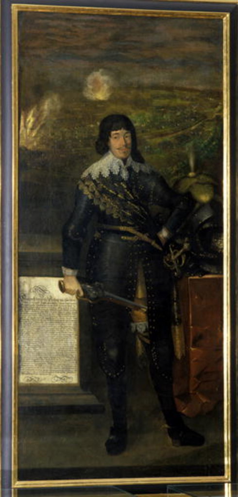 Detail of Bernhard, Duke of Weimar, 1630 by Christian Richter