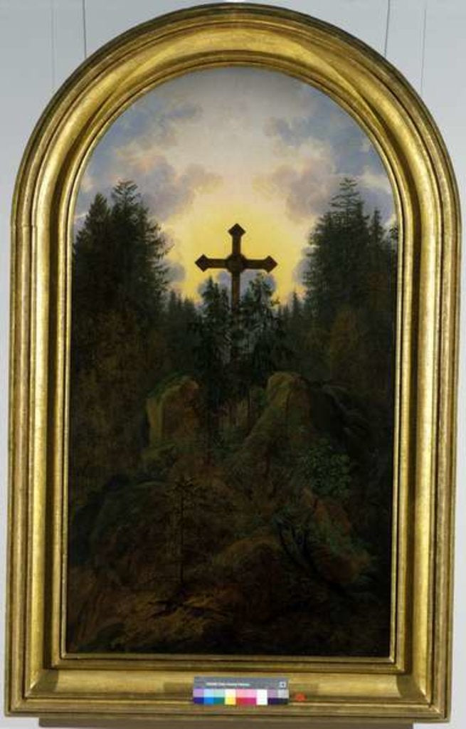 Detail of Cross in the Mountains, 1815-20 by Caspar David Friedrich