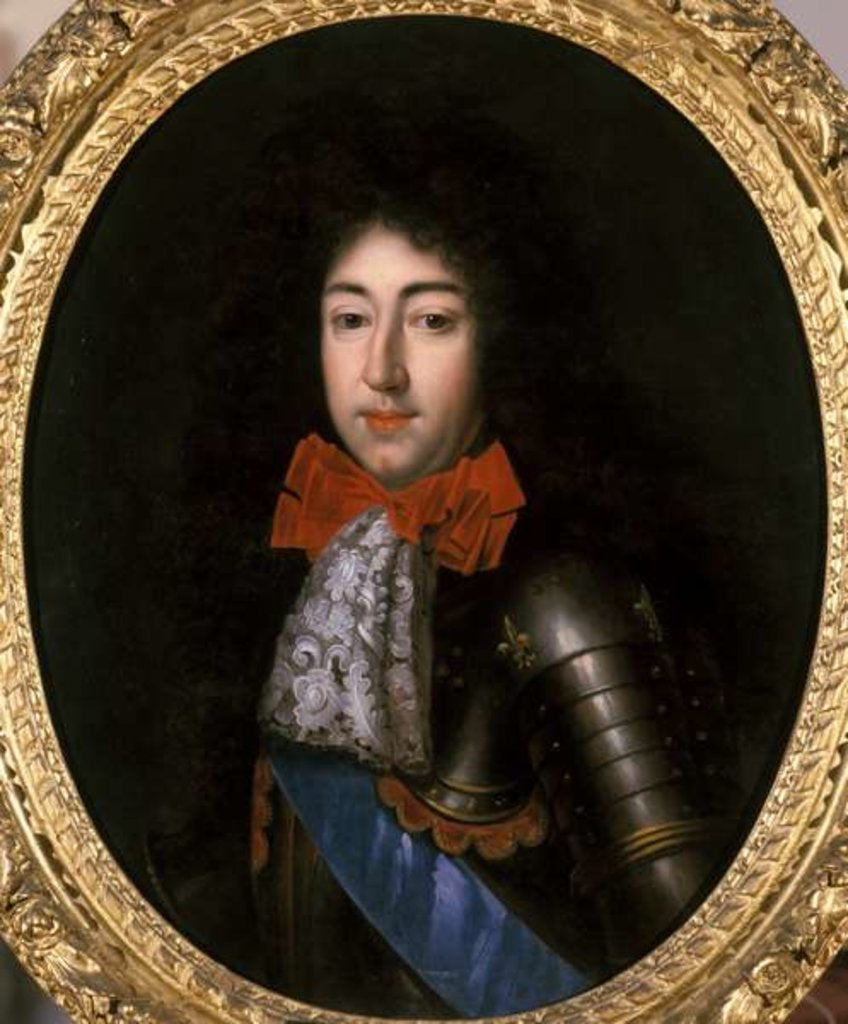 Detail of Louis XIV as Dauphin by Joseph Vivien