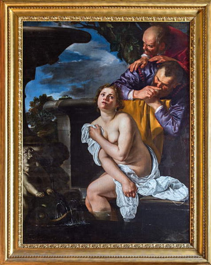 Detail of Susannah and the Elders, 1622 by Artemisia Gentileschi