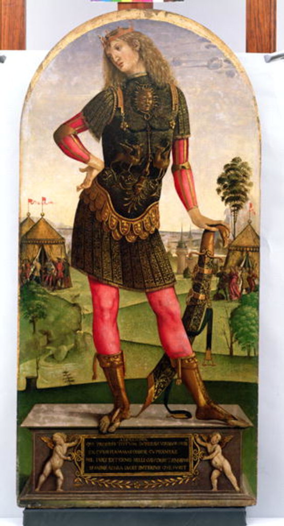 Detail of Alexander the Great by Master of the Griselda Legend