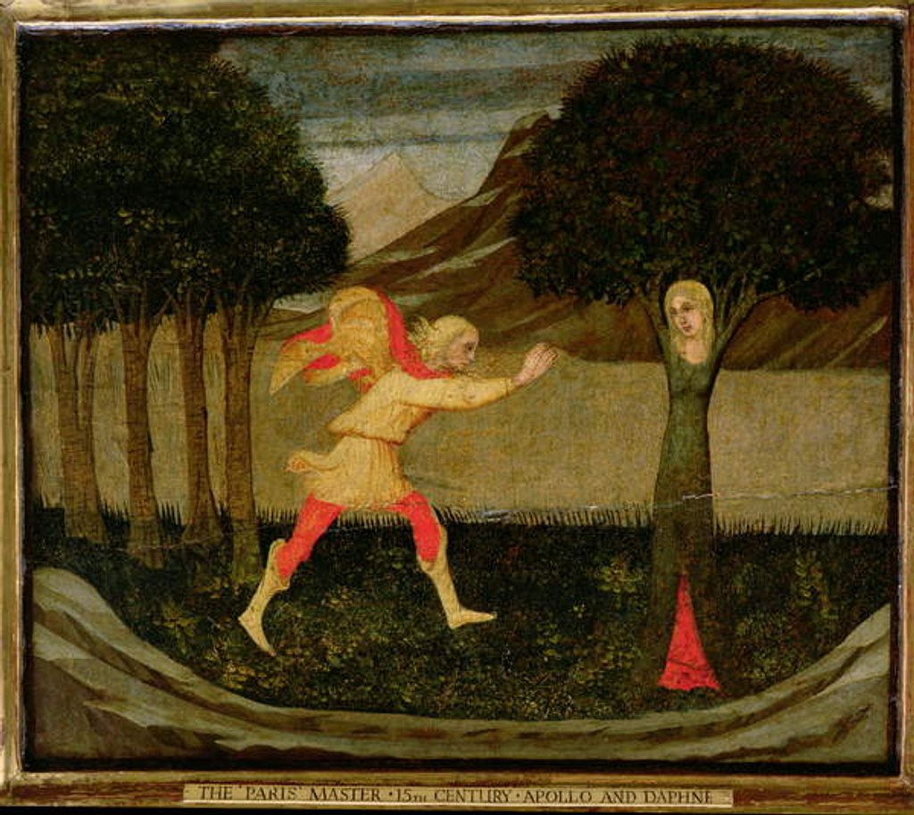 Detail of The Metamorphosis of Daphne by Master of the Judgement of Paris
