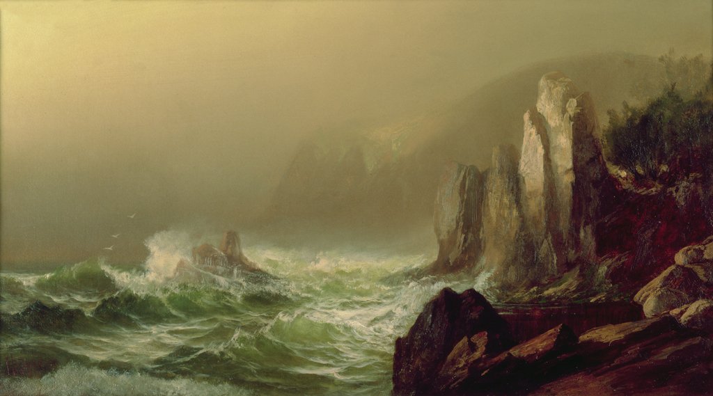 Detail of Grand Manan Island by Harrison Bird Brown