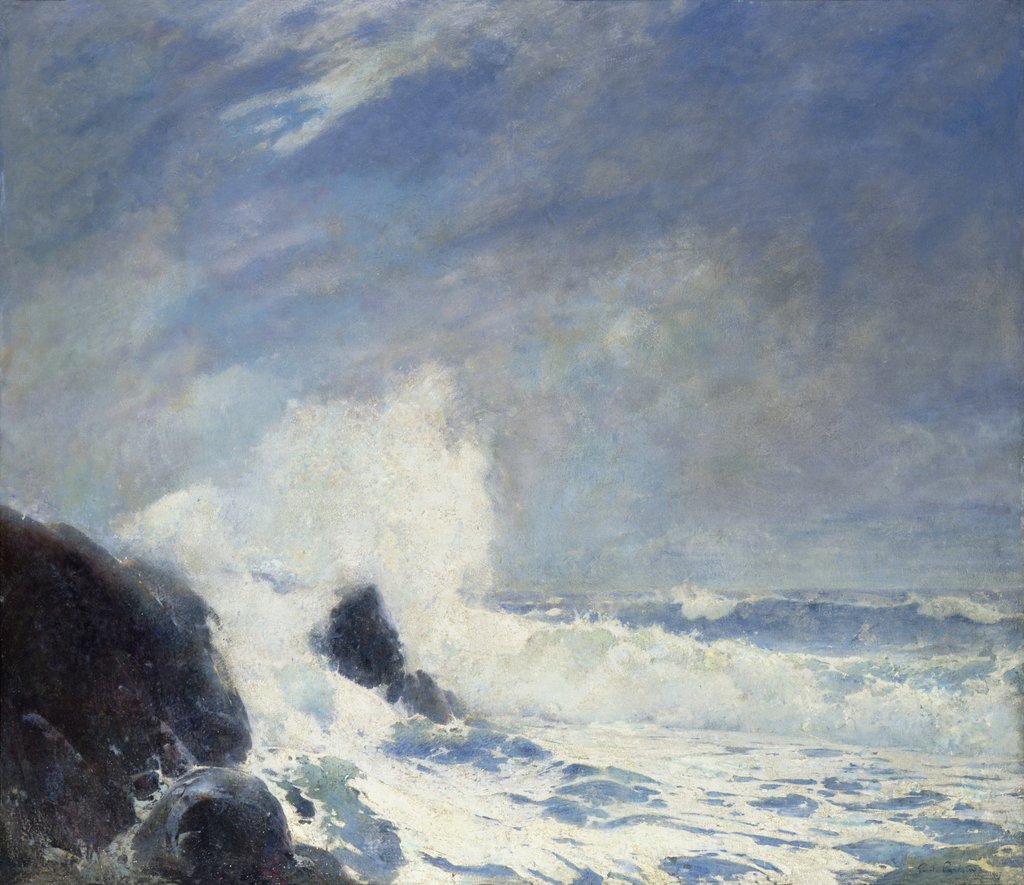 Detail of The Surf, 1907 by Emil Carlsen