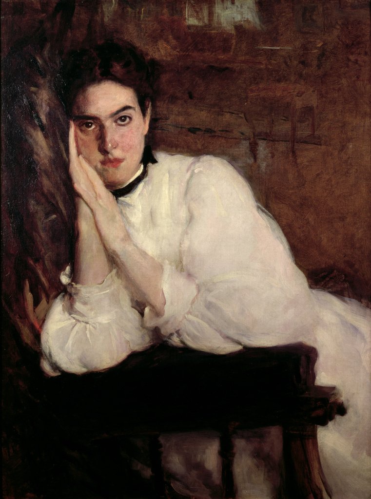Detail of The Dreamer, 1894 by Cecilia Beaux