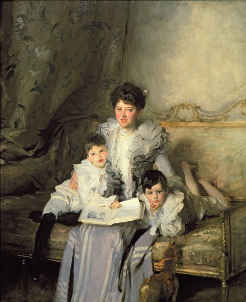 Detail of Mrs Knowles and her Children, 1902 by John Singer Sargent