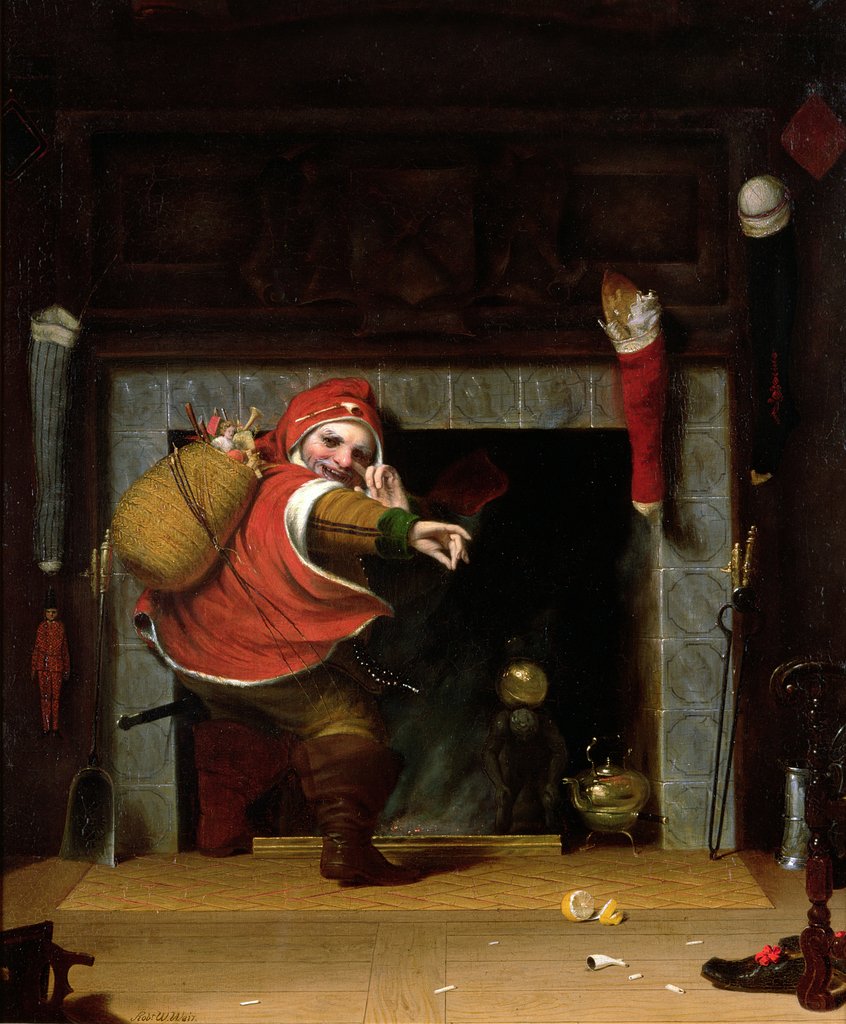 Detail of St. Nicholas, 1838 by Robert Walter Weir