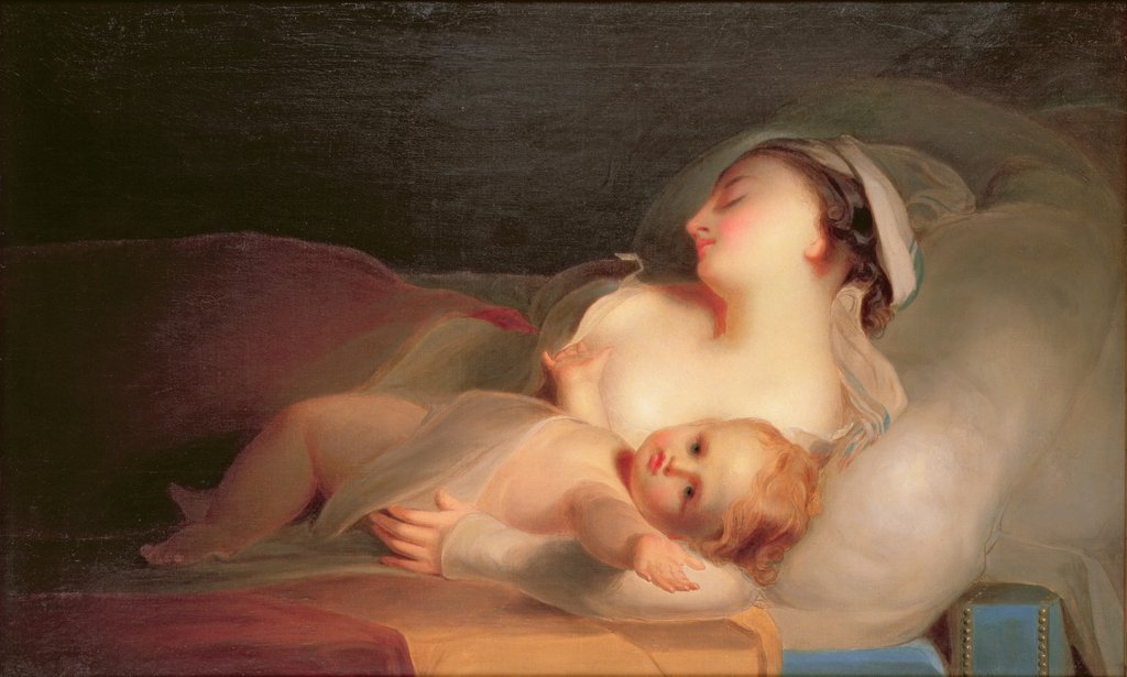 Detail of Mother and Child, 1827 by Thomas Sully