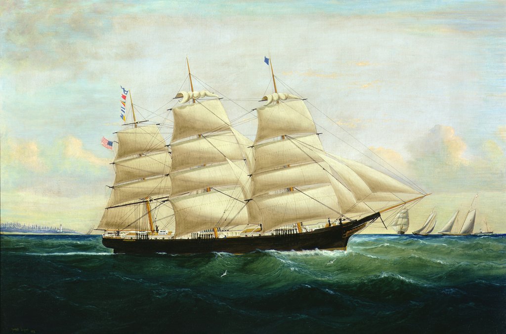 Detail of Huegenot of Boston by William H. Yorke