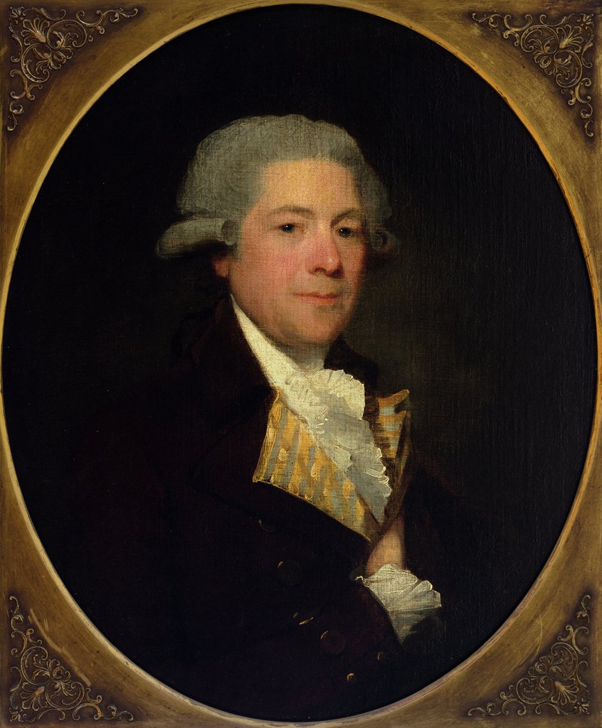 Detail of Portrait of Mr Webb, 1787 by Gilbert Stuart